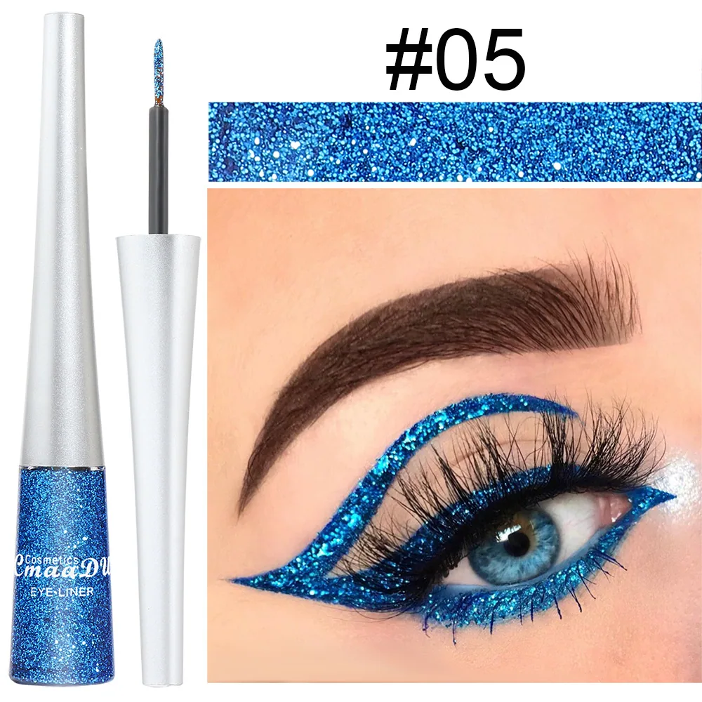 CmaaDu 16 color golden onion powder eyeliner liquid 5