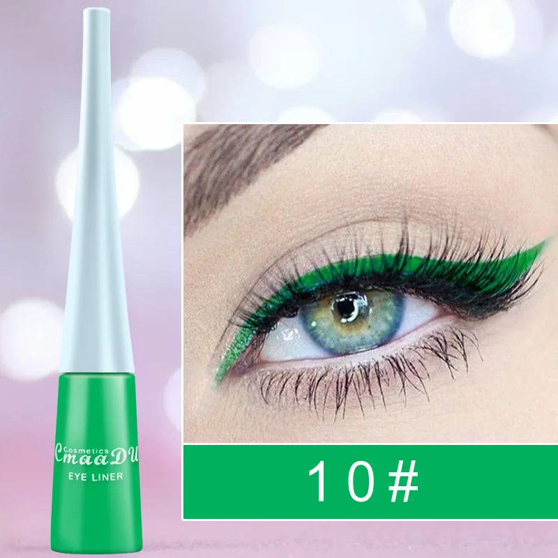 Special supply for foreign trade: CmaaDu color eyeliner 10