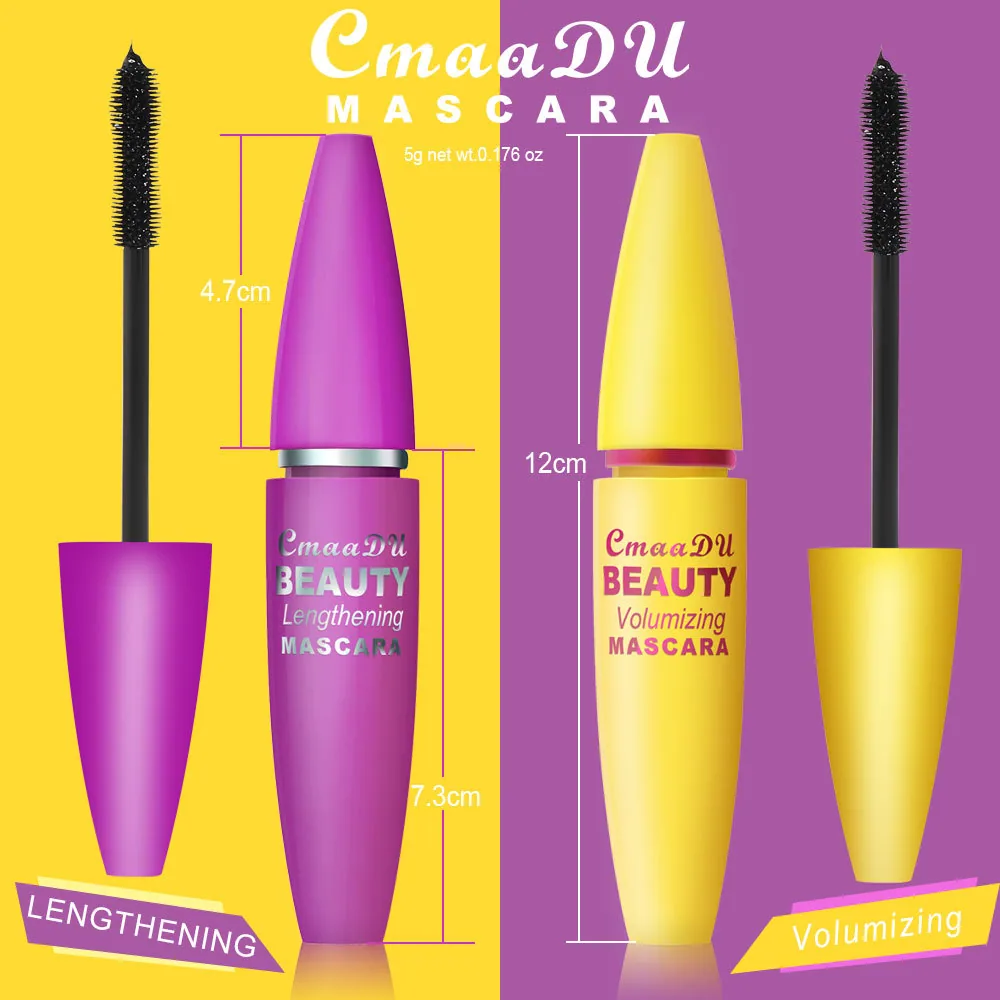 CmaaDu 4D eye black set, dense and waterproof 5
