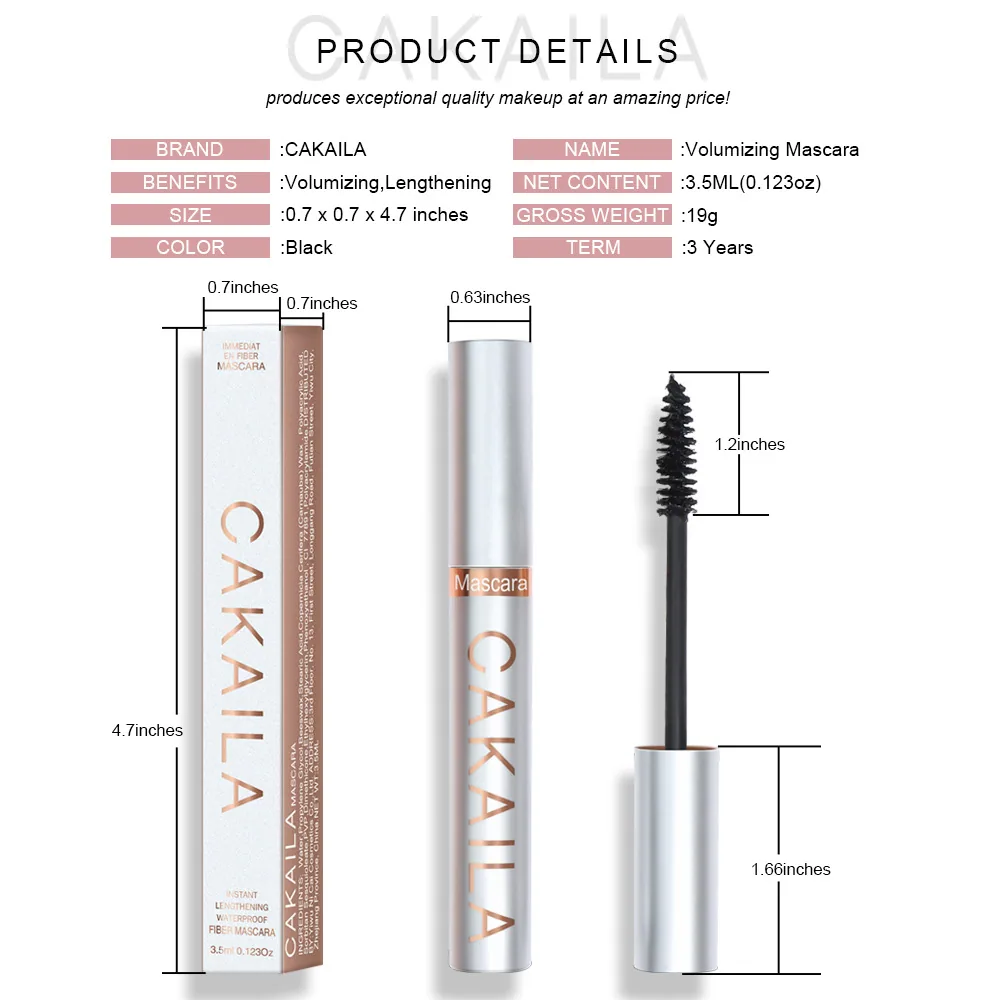 CAKAILA/Dense Waterproof Lasting eye black 8