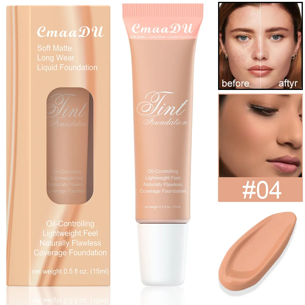 Special supply for foreign trade: CmaaDU 4-color foundation make-up concealer 4
