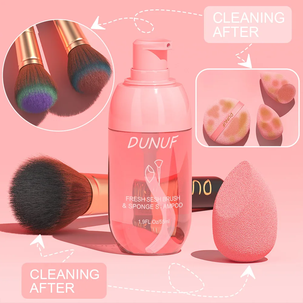 DUNUF 55ML Makeup Tool Cleaner for Foreign Trade 10