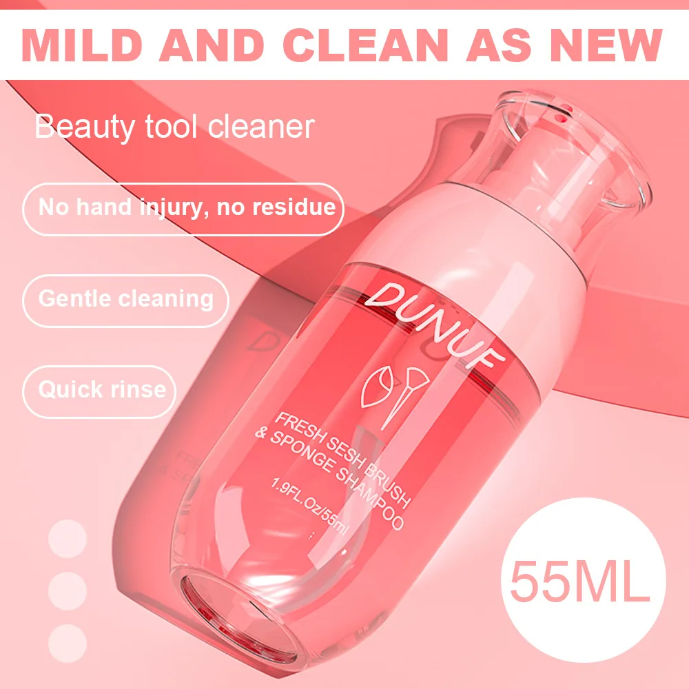 DUNUF 55ML Makeup Tool Cleaner for Foreign Trade 11