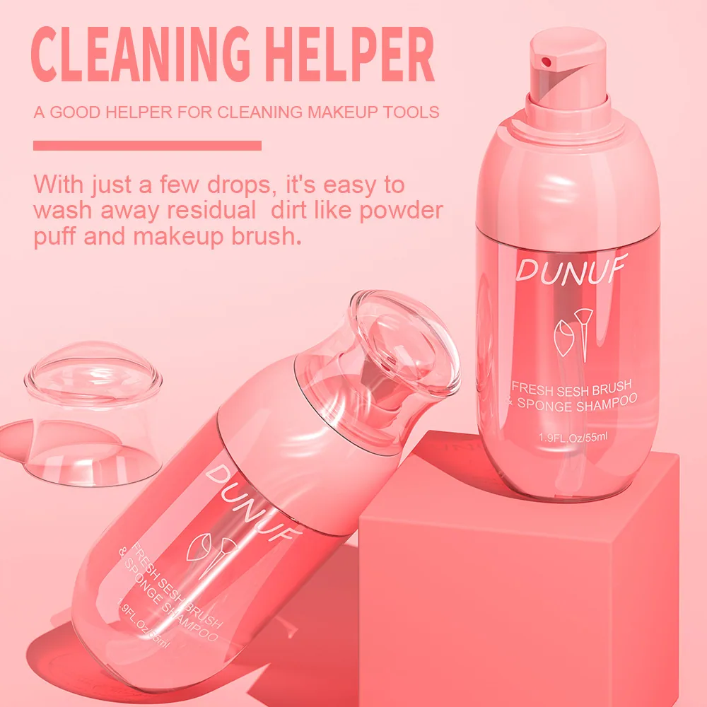 DUNUF 55ML Makeup Tool Cleaner for Foreign Trade 2