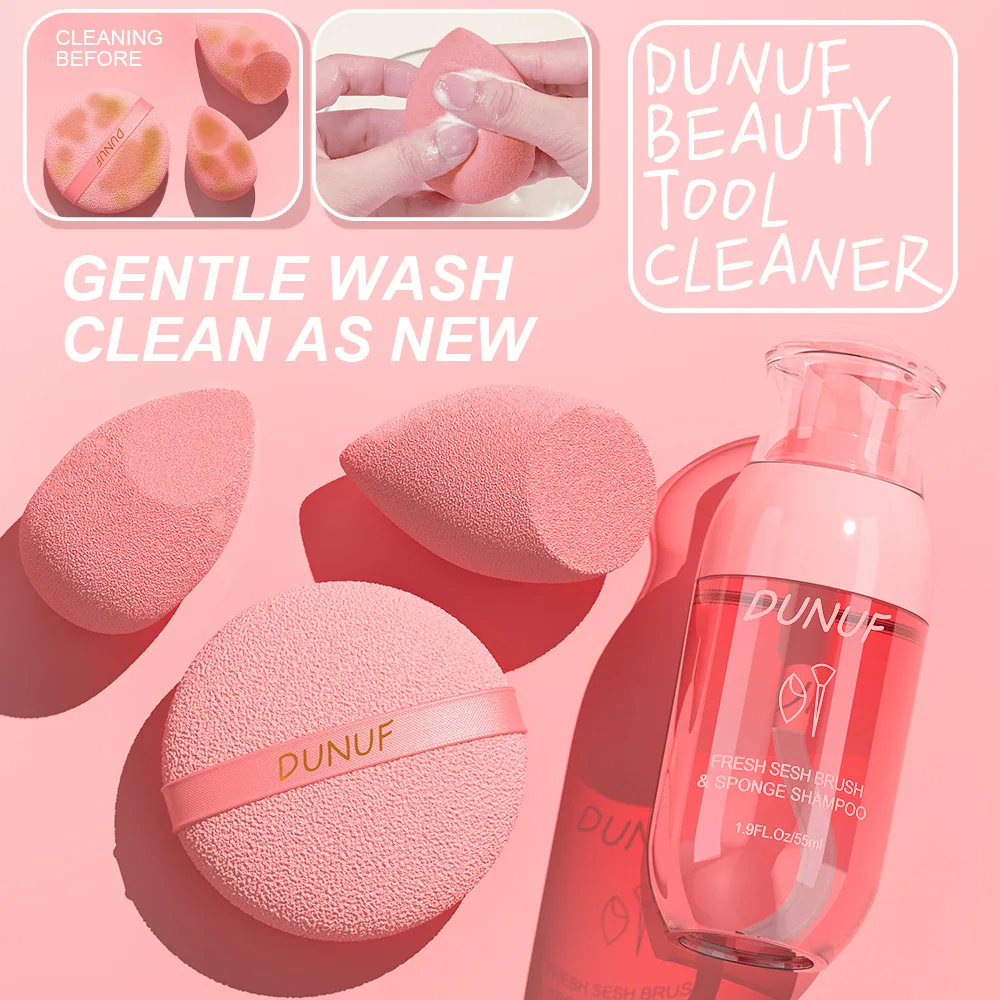 DUNUF 55ML Makeup Tool Cleaner for Foreign Trade 13