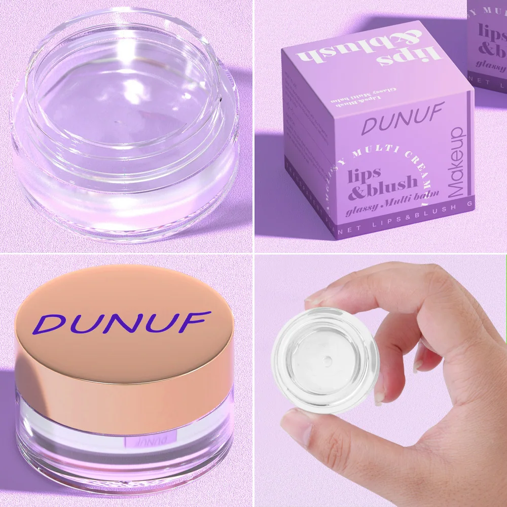 DUNUF transparent gel glass color change powder blusher liquid for foreign trade 10