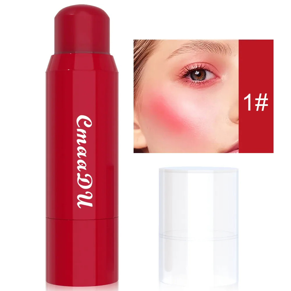 For foreign trade: CmaaDu 6 color powder blusher lipstick eye shadow
