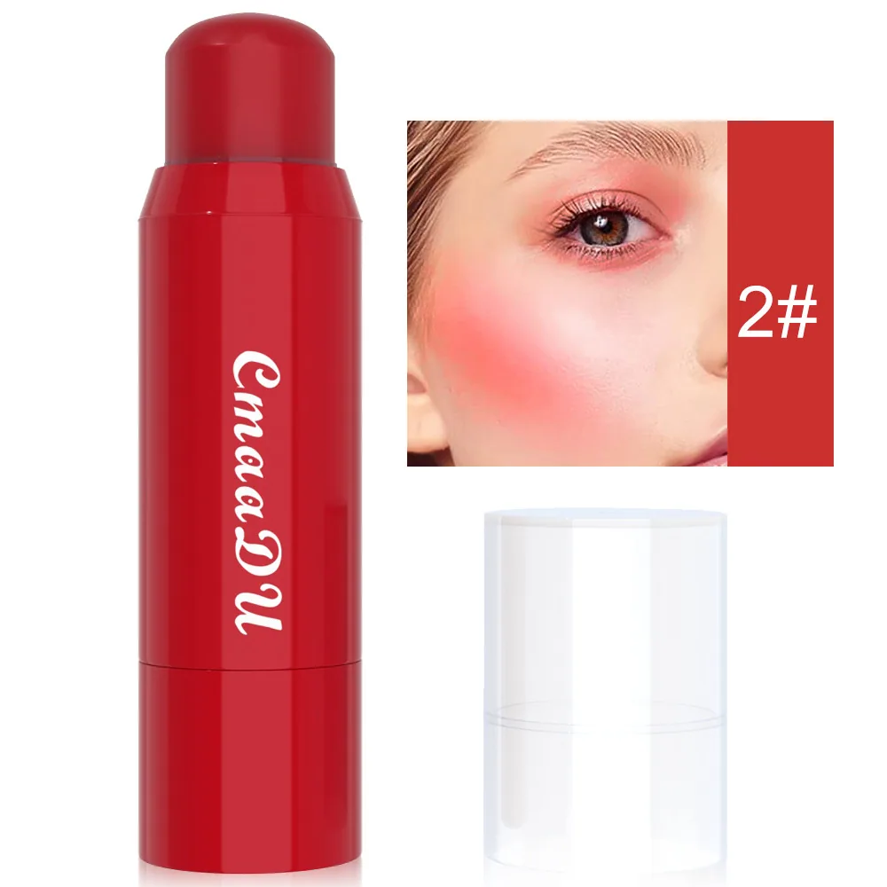 For foreign trade: CmaaDu 6 color powder blusher lipstick eye shadow 2