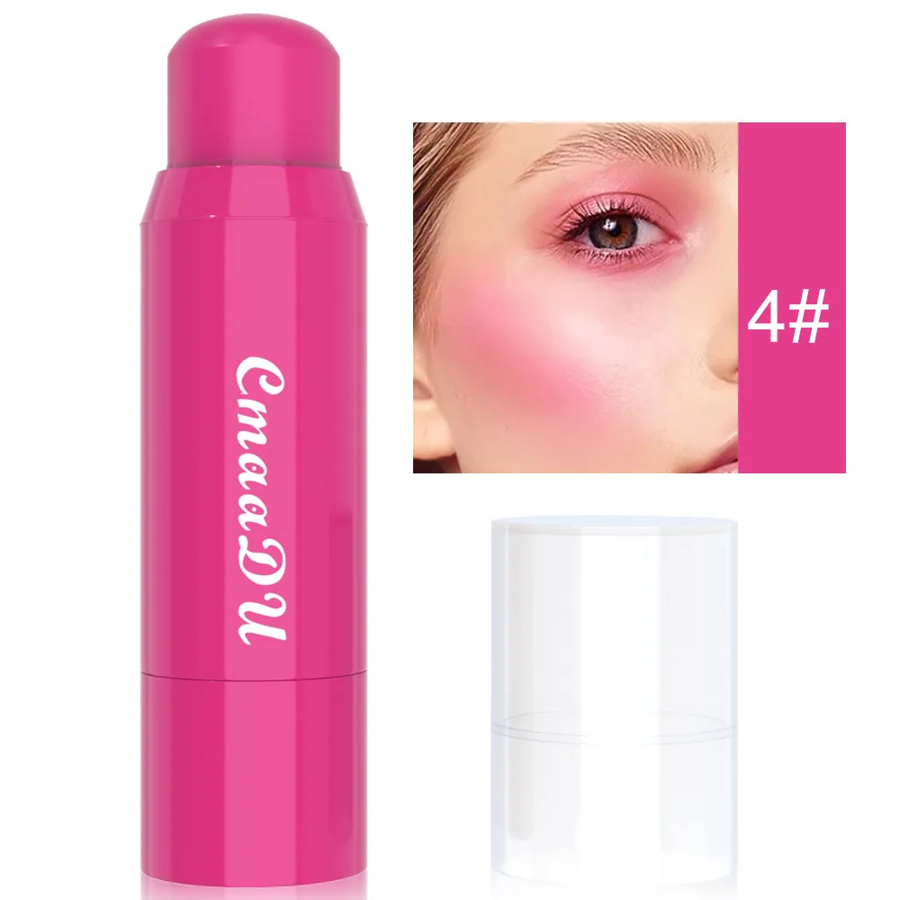 For foreign trade: CmaaDu 6 color powder blusher lipstick eye shadow 4