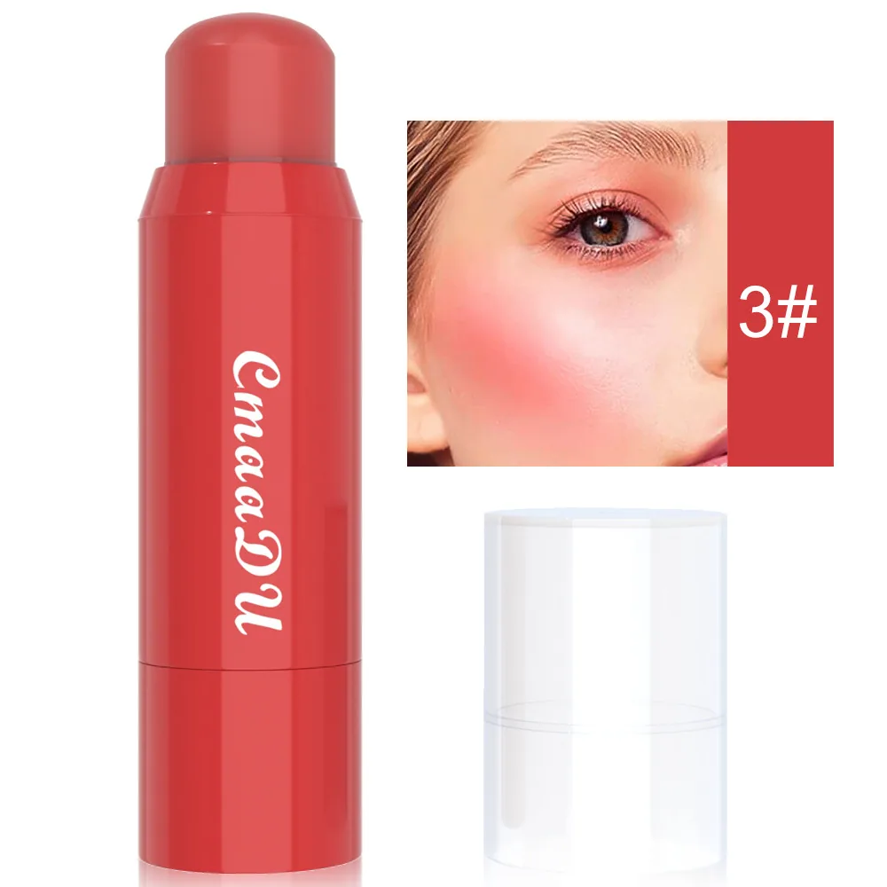 For foreign trade: CmaaDu 6 color powder blusher lipstick eye shadow 3