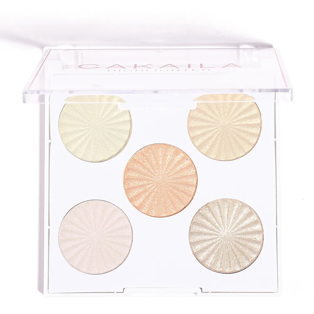 Foreign trade exclusive: CAKAILA 5-color baking powder, high gloss powder, and contouring powder 11