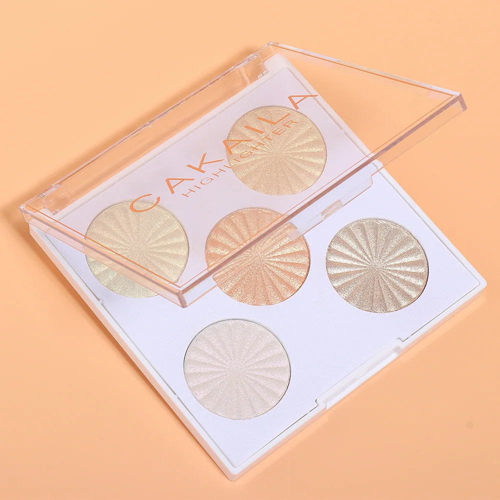 Foreign trade exclusive: CAKAILA 5-color baking powder, high gloss powder, and contouring powder 20