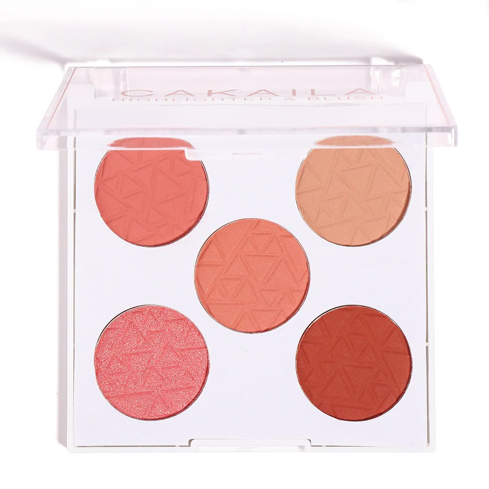 Exclusive supply for foreign trade: CAKAILA five color powder blusher matte rouge powder blusher 12