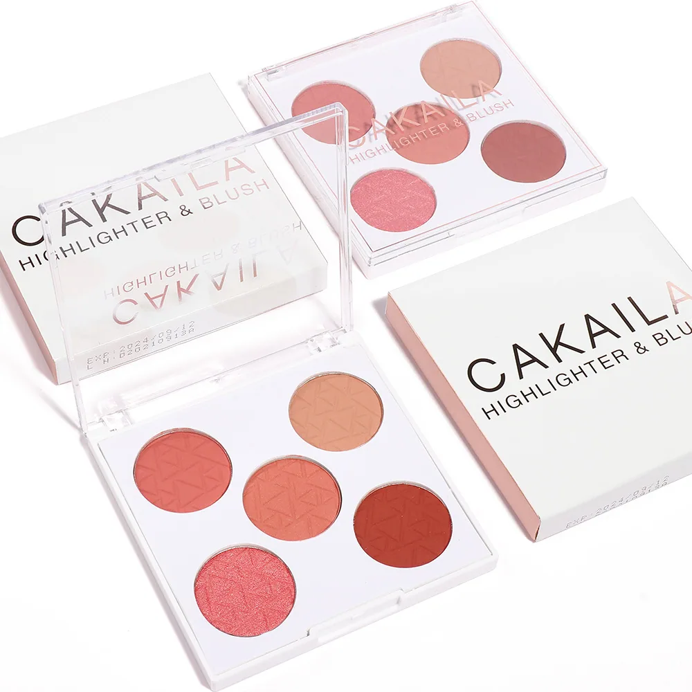 Exclusive supply for foreign trade: CAKAILA five color powder blusher matte rouge powder blusher 16