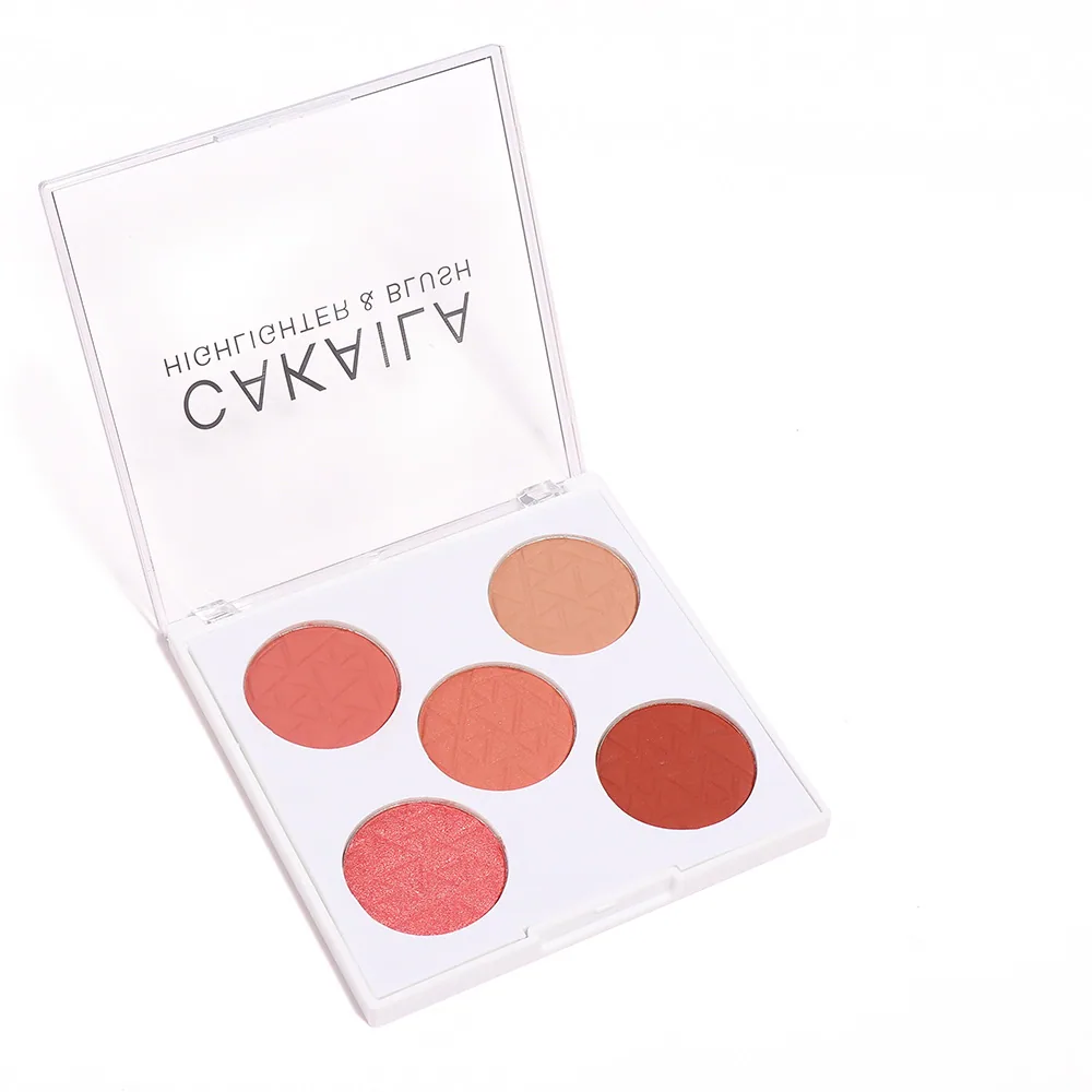 Exclusive supply for foreign trade: CAKAILA five color powder blusher matte rouge powder blusher 15