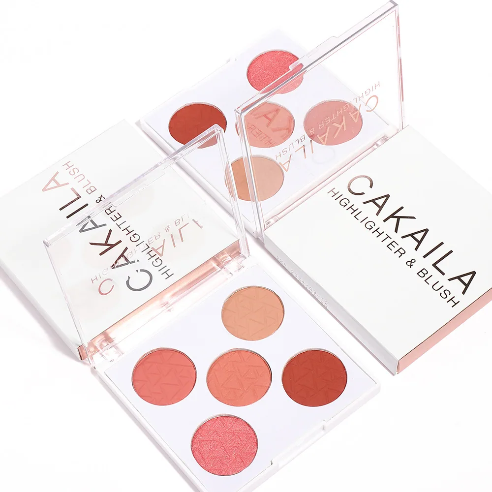 Exclusive supply for foreign trade: CAKAILA five color powder blusher matte rouge powder blusher 18