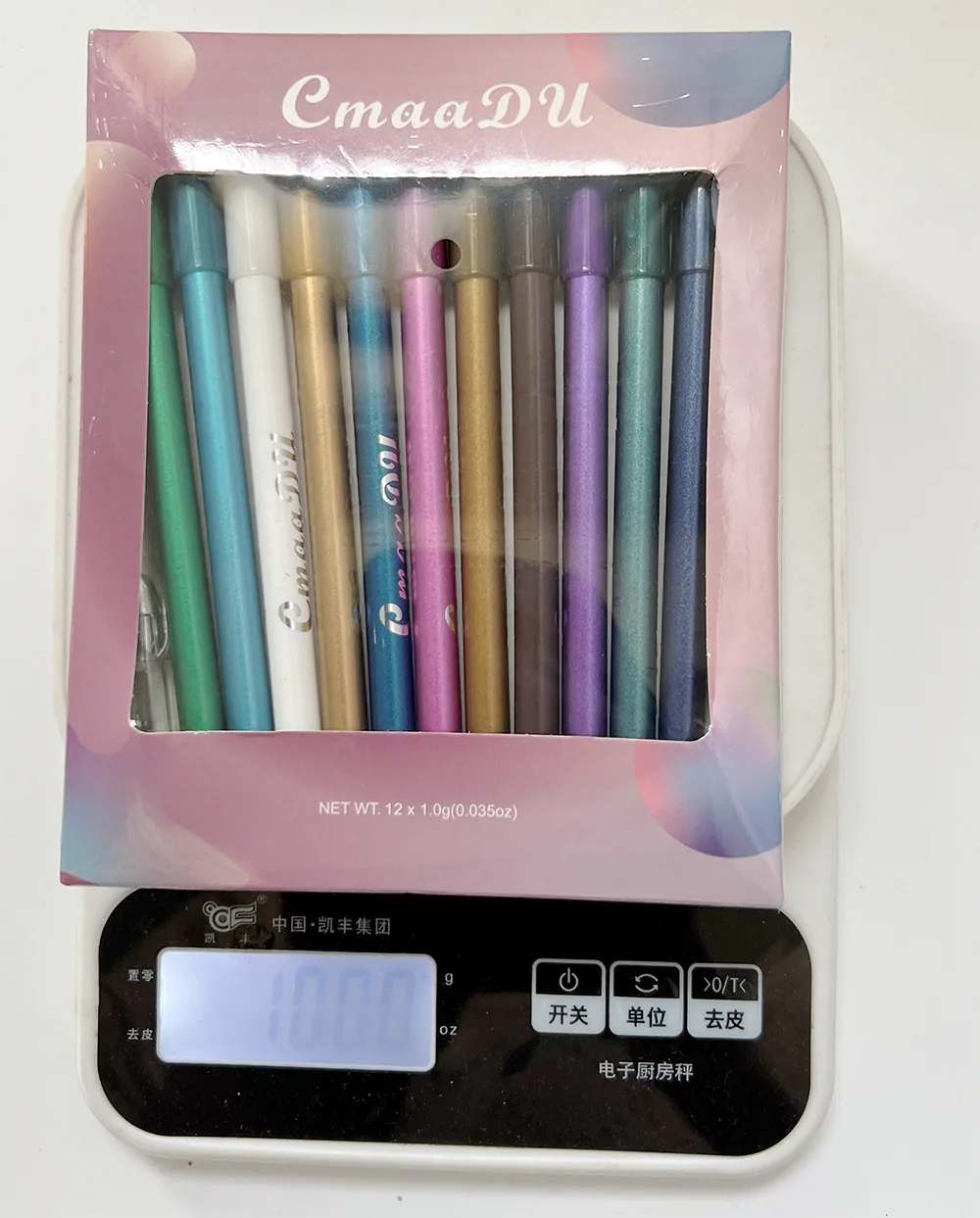 For foreign trade: CmaaDu 12 color Lying Silkworm eye shadow eyeliner Pen Tong 5