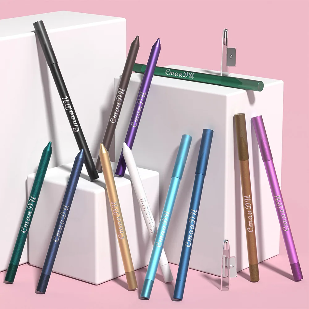 For foreign trade: CmaaDu 12 color Lying Silkworm eye shadow eyeliner Pen Tong 16