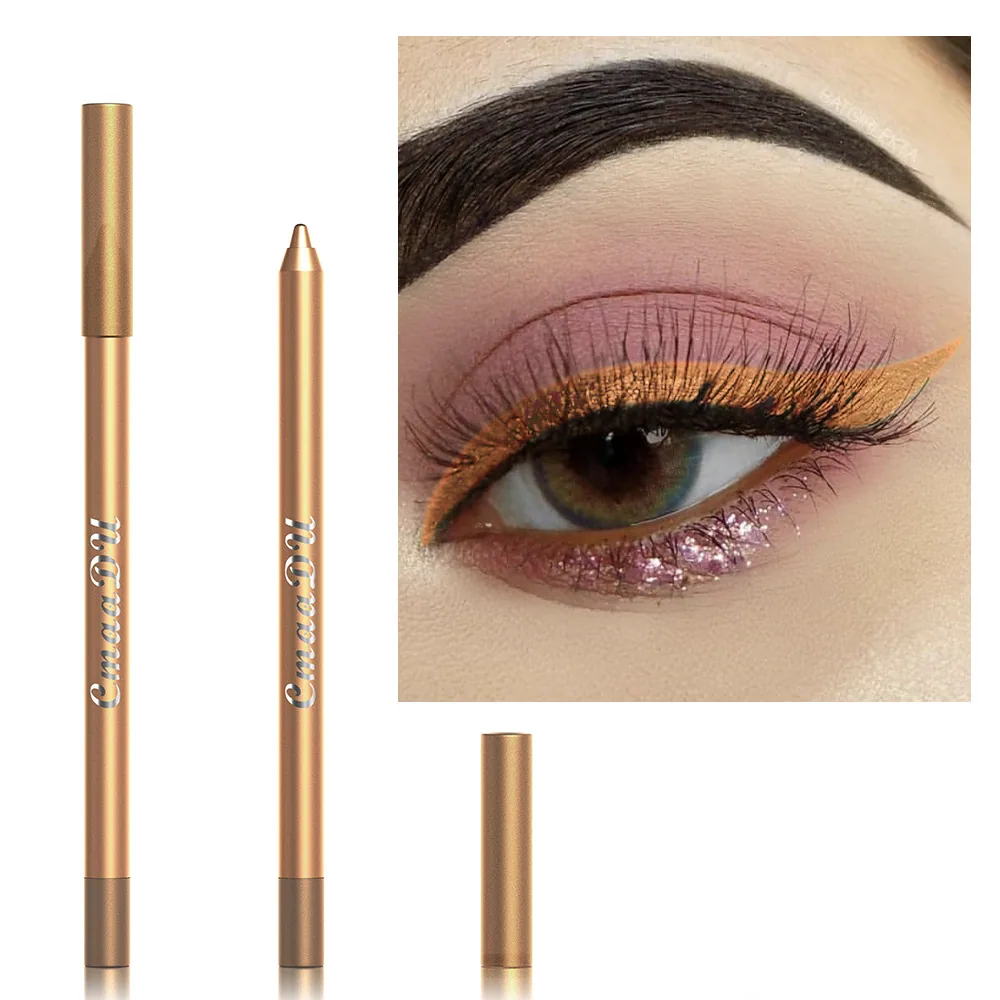 For foreign trade: CmaaDu 12 color Lying Silkworm eye shadow eyeliner Pen Tong 17