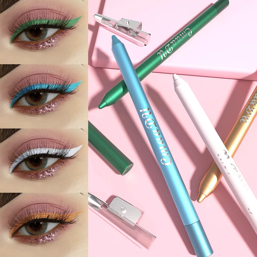 For foreign trade: CmaaDu 12 color Lying Silkworm eye shadow eyeliner Pen Tong 25