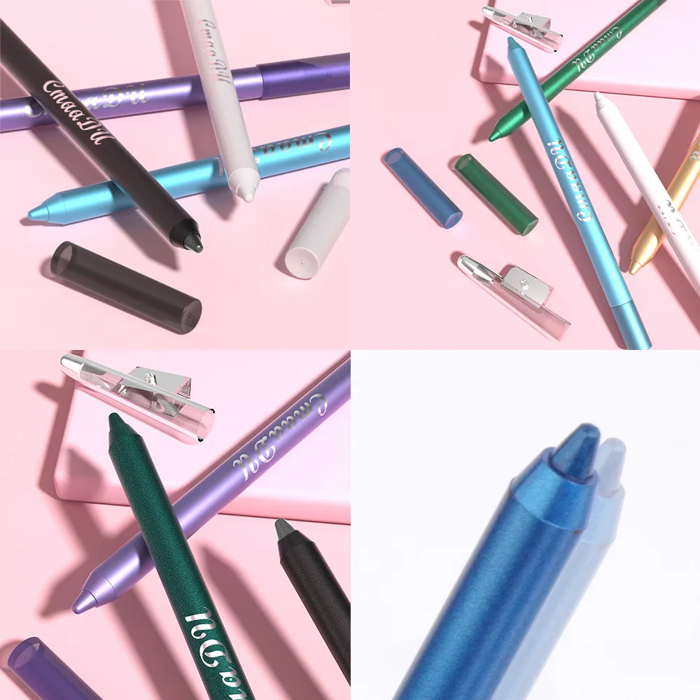 For foreign trade: CmaaDu 12 color Lying Silkworm eye shadow eyeliner Pen Tong 21