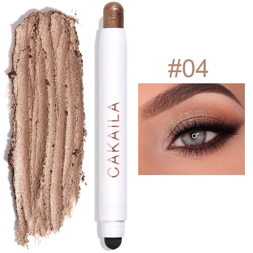 For foreign trade: CAKAILA 12 color double head eye shadow stick 4
