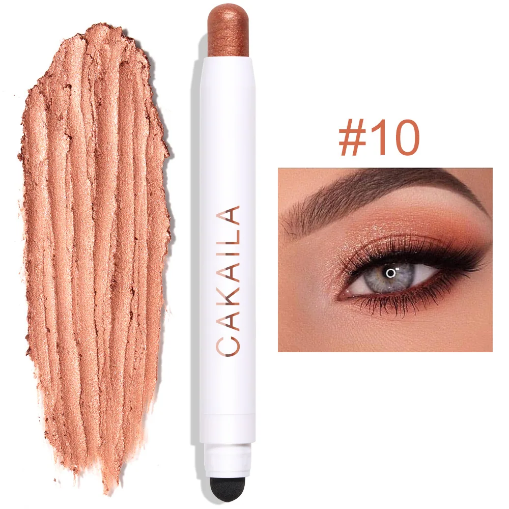 For foreign trade: CAKAILA 12 color double head eye shadow stick 10