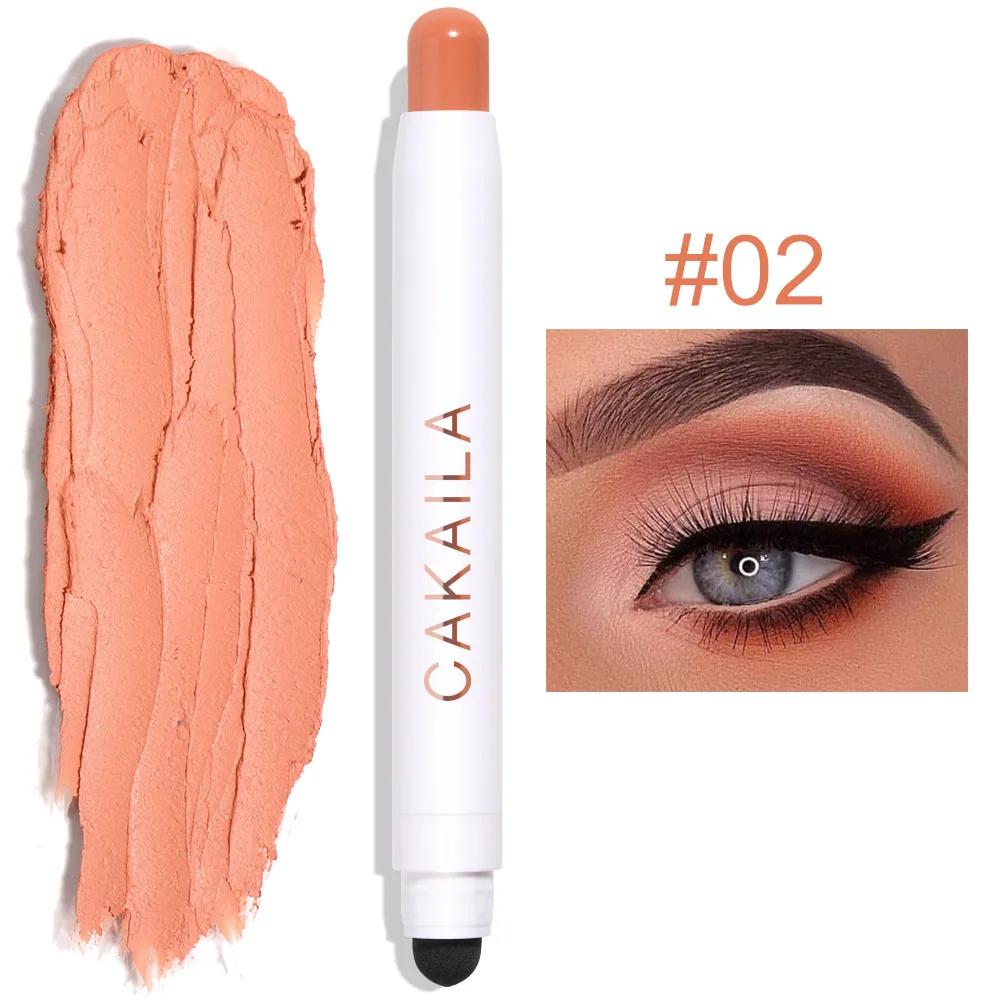For foreign trade: CAKAILA 12 color double head eye shadow stick 2