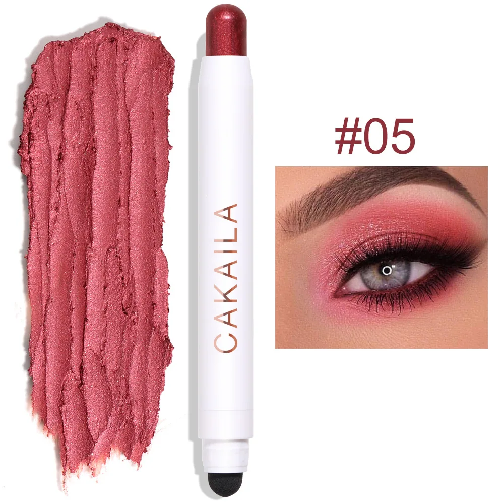 For foreign trade: CAKAILA 12 color double head eye shadow stick 5