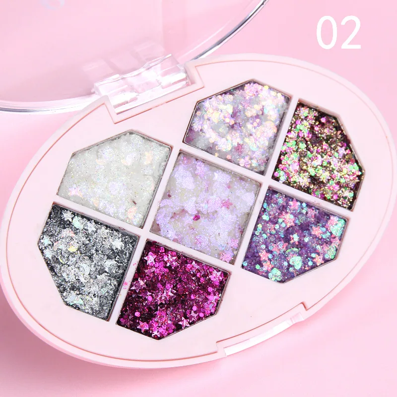 Special supply for foreign trade: CmaaDU seven color golden onion powder eye shadow plate 2