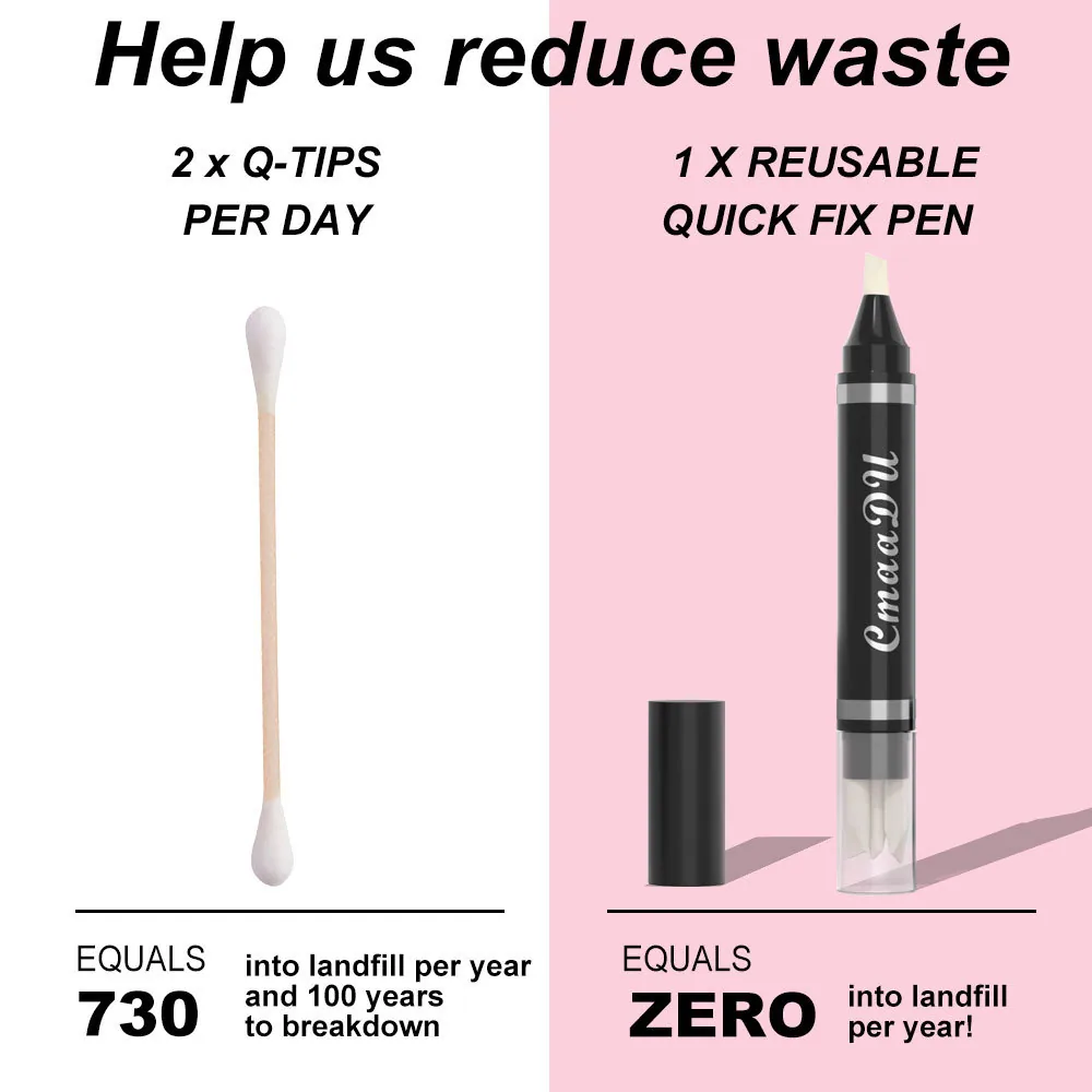 For foreign trade: CmaaDu eyeliner repair makeup remover