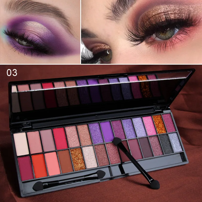 For foreign trade: CmaaDu 12 color shiny eye shadow plate 3