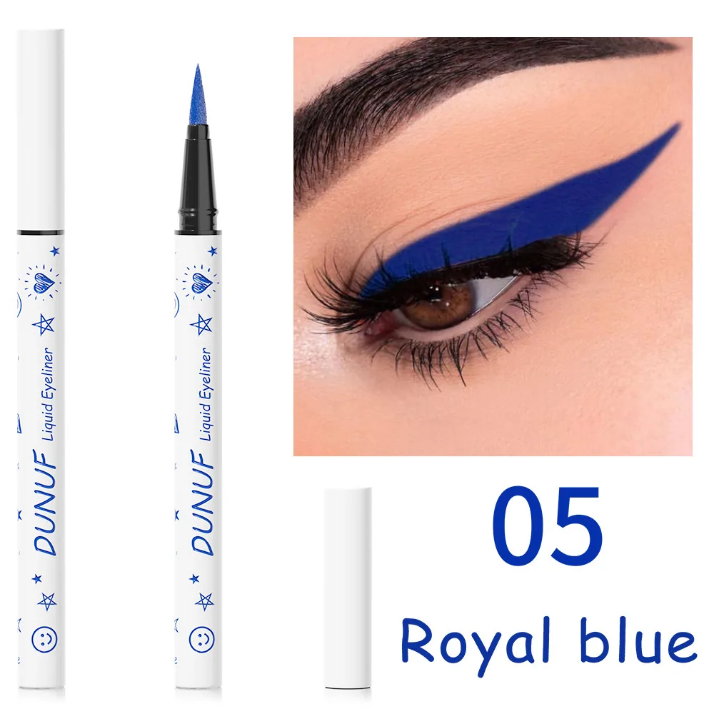 DUNUF 12 color eyeliner liquid durable waterproof 5