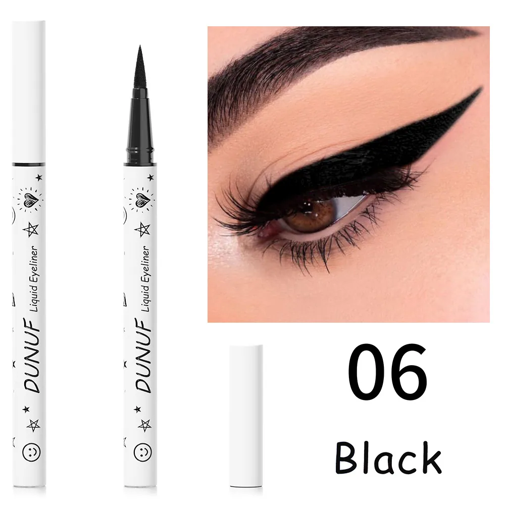 DUNUF 12 color eyeliner liquid durable waterproof 6