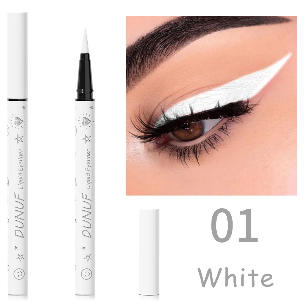 DUNUF 12 color eyeliner liquid durable waterproof