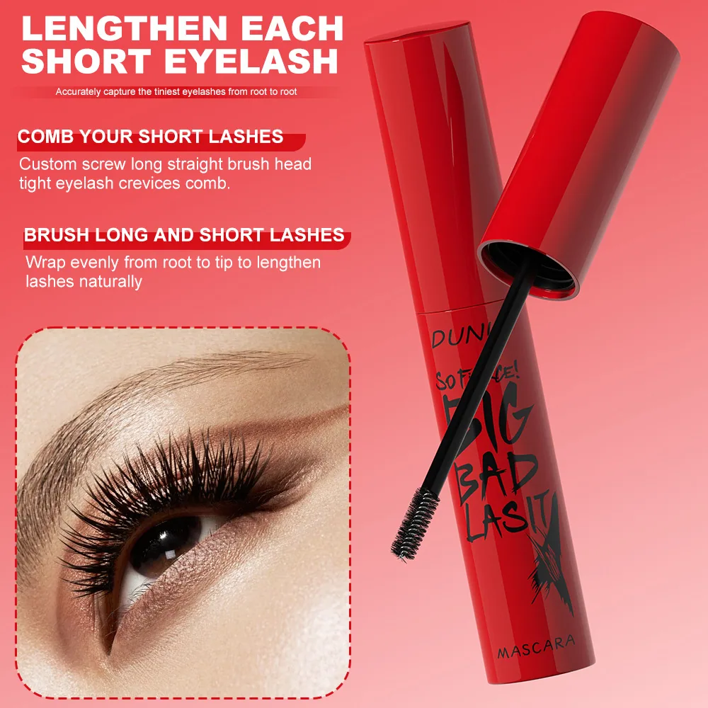 DUNUF durable, slim, dense, waterproof, curly, not easy to smudge eye black 10