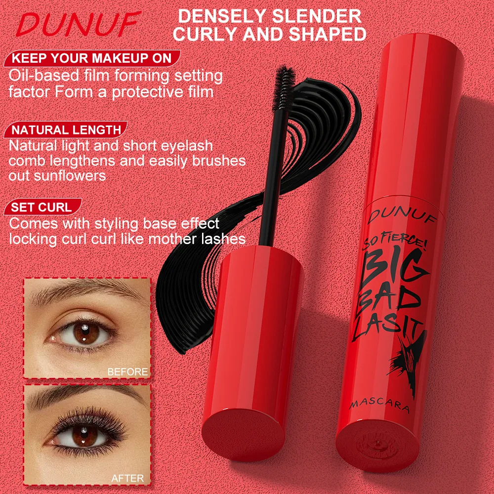 DUNUF durable, slim, dense, waterproof, curly, not easy to smudge eye black 19