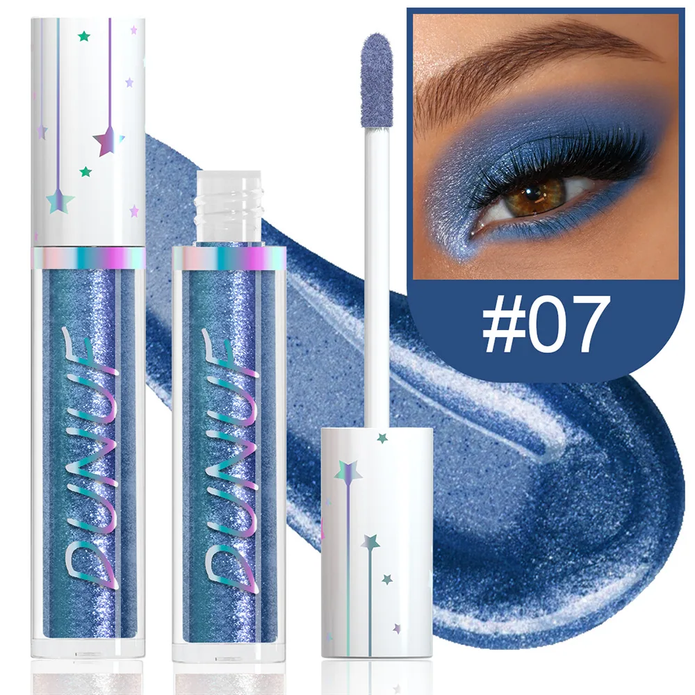 DUNUF 24 color liquid eye shadow Pearl lasting waterproof eye shadow 7