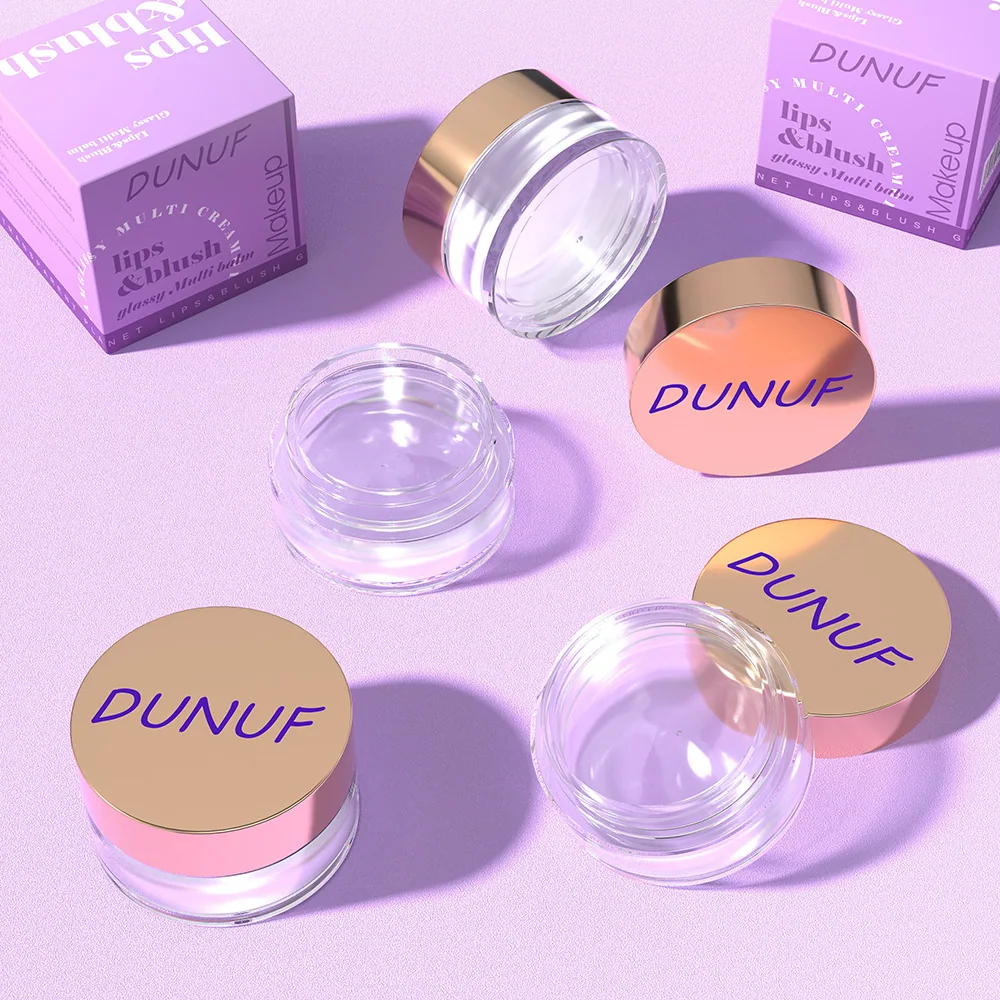 DUNUF transparent gel glass color change powder blusher liquid for foreign trade 11