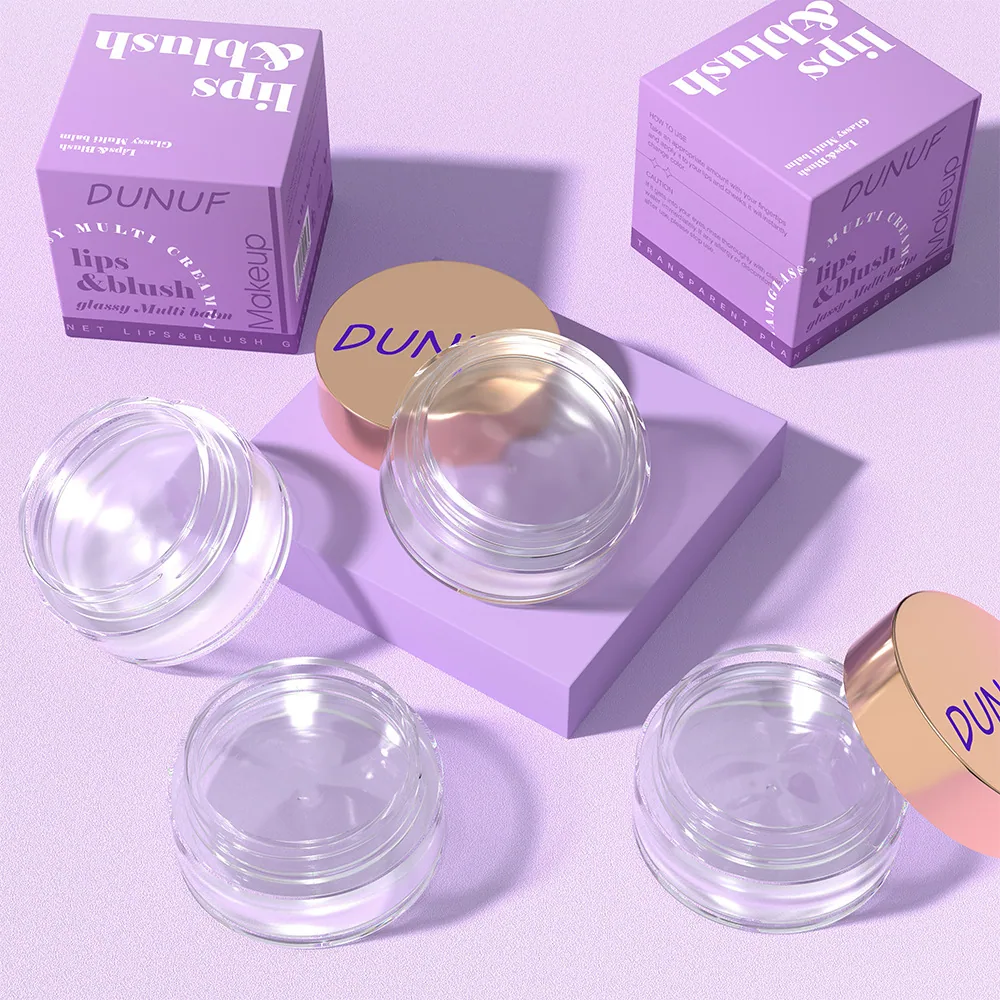 DUNUF transparent gel glass color change powder blusher liquid for foreign trade 10