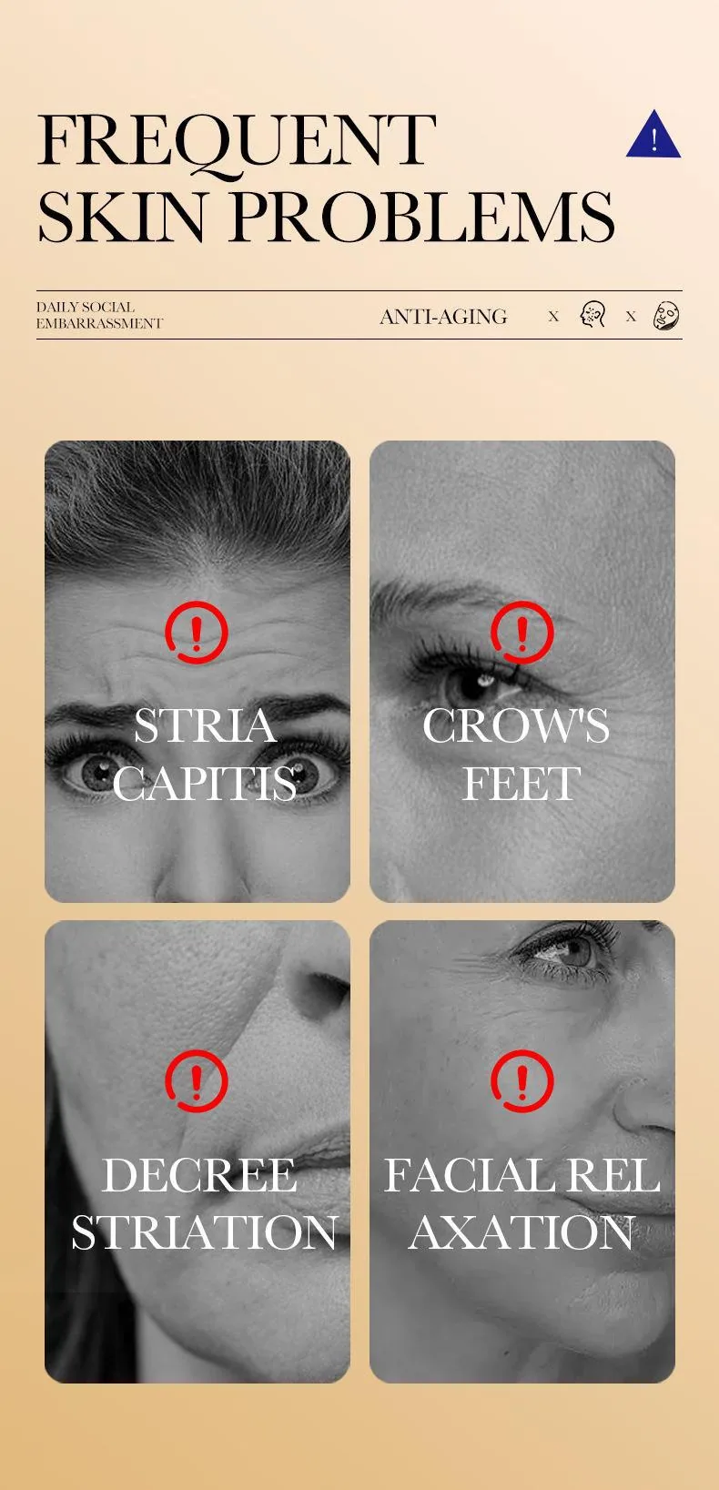 SADOER collagen facial mask sachet close-up showing anti-wrinkle moisturizing brightening formula for cross-border foreign tr