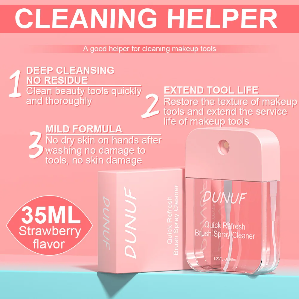 DUNUF35ML Makeup spray Tool Cleaner 18