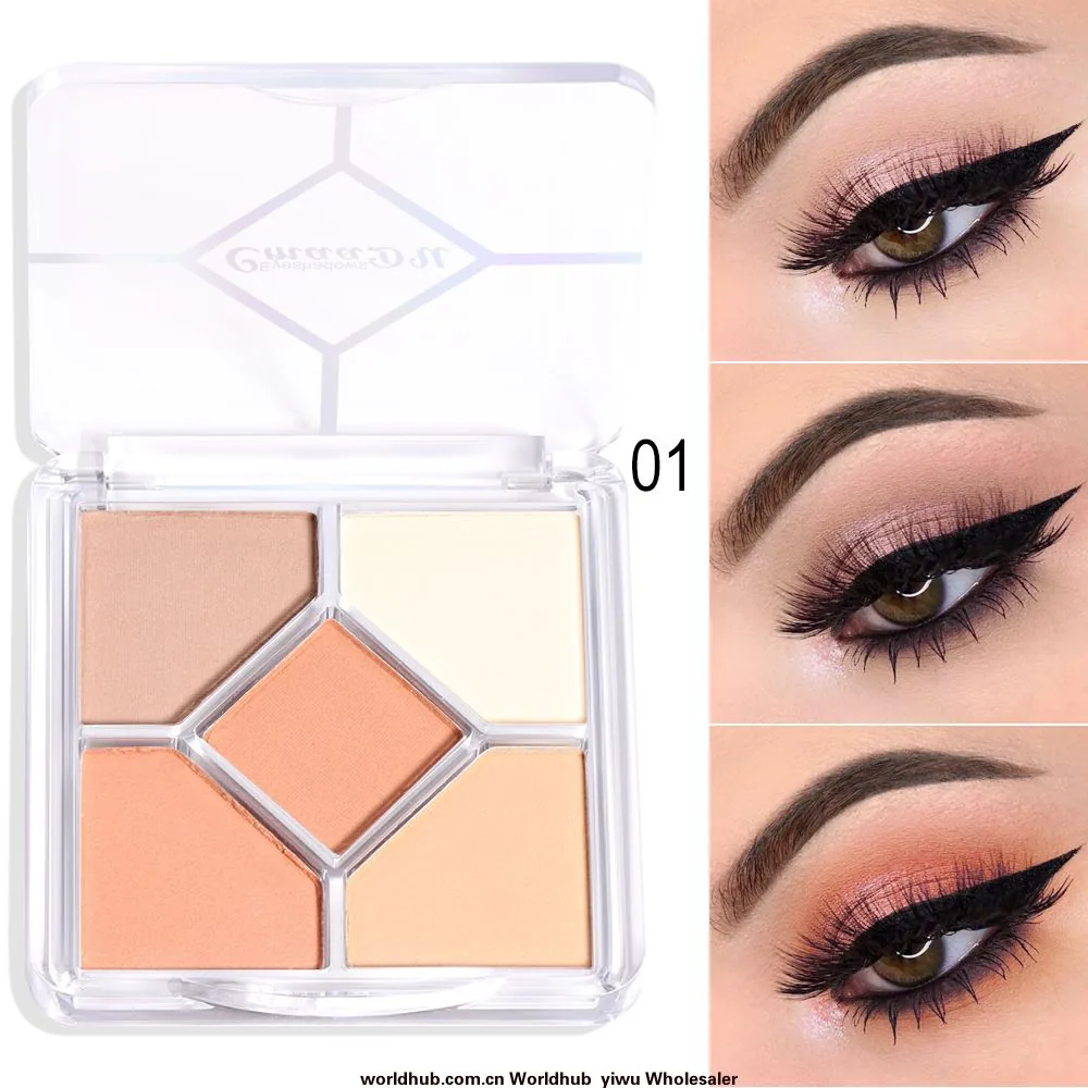 For foreign trade: CmaaDU 5-color eye shadow
