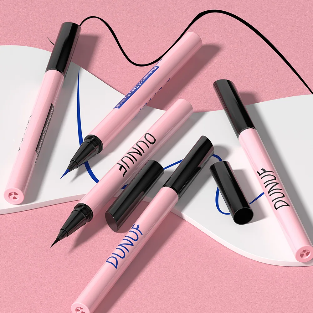DUNUF durable waterproof liquid eyeliner liquid pen stain proof, sweat proof and quick drying 8