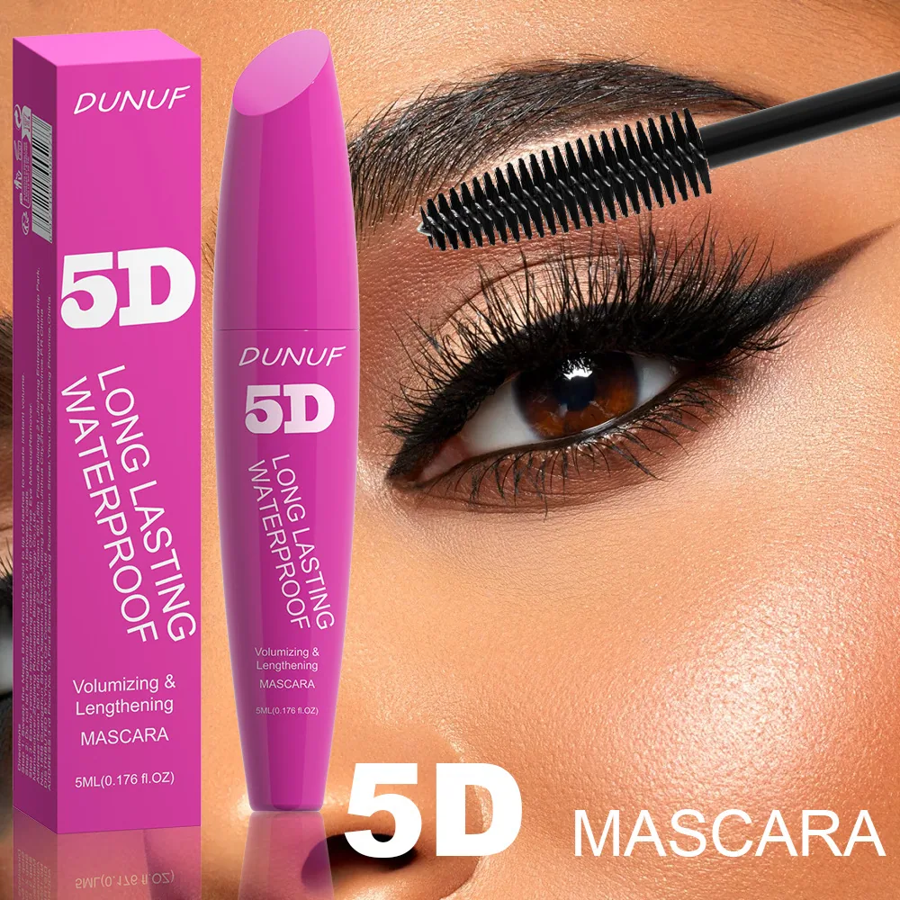 DUNUF 5D durable waterproof thick slender eye black is not easy to get dizzy and curly 13