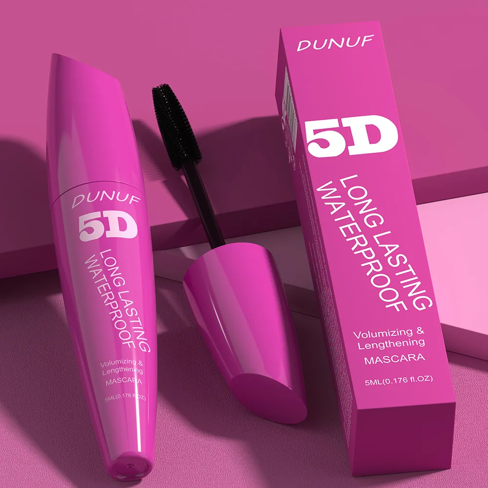 DUNUF 5D durable waterproof thick slender eye black is not easy to get dizzy and curly 14