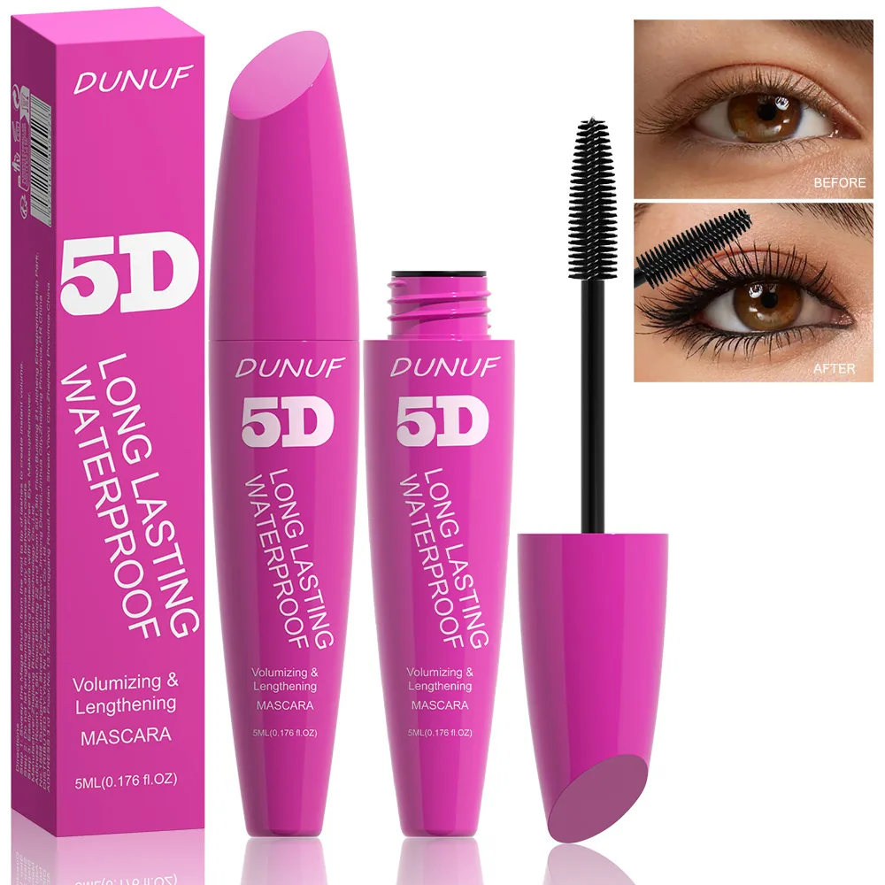 DUNUF 5D durable waterproof thick slender eye black is not easy to get dizzy and curly 3