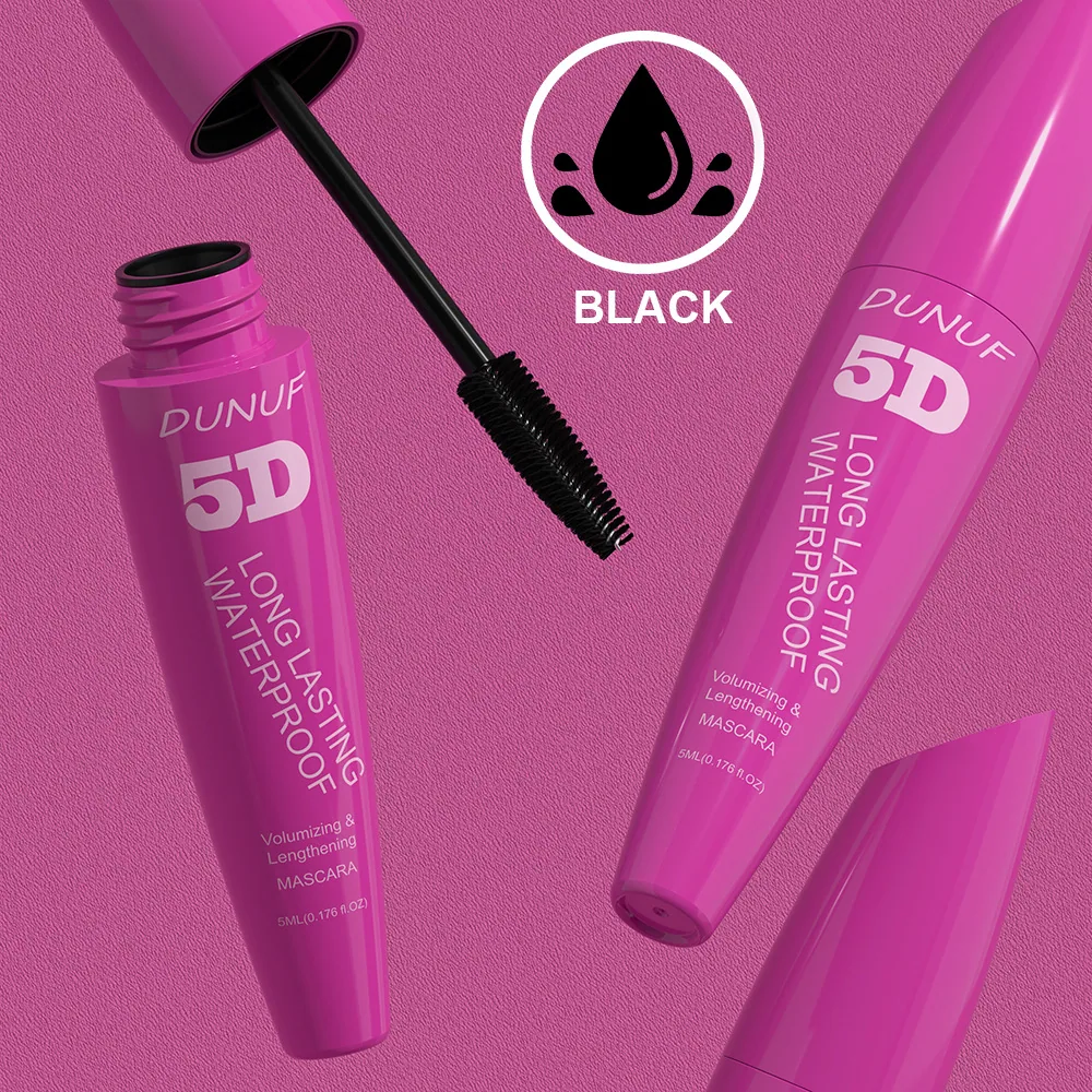 DUNUF 5D durable waterproof thick slender eye black is not easy to get dizzy and curly 20
