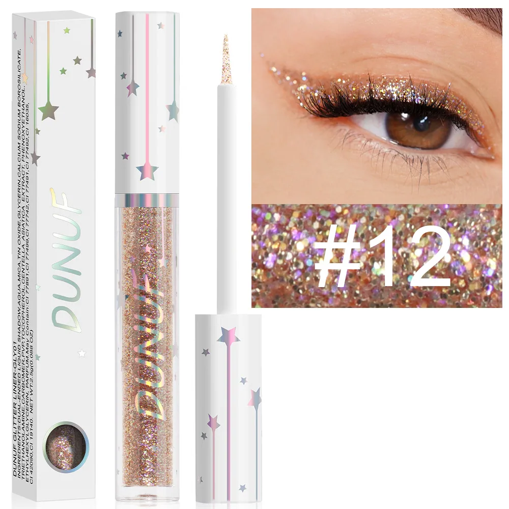 DUNUF18 color scallion powder eyeliner liquid 12