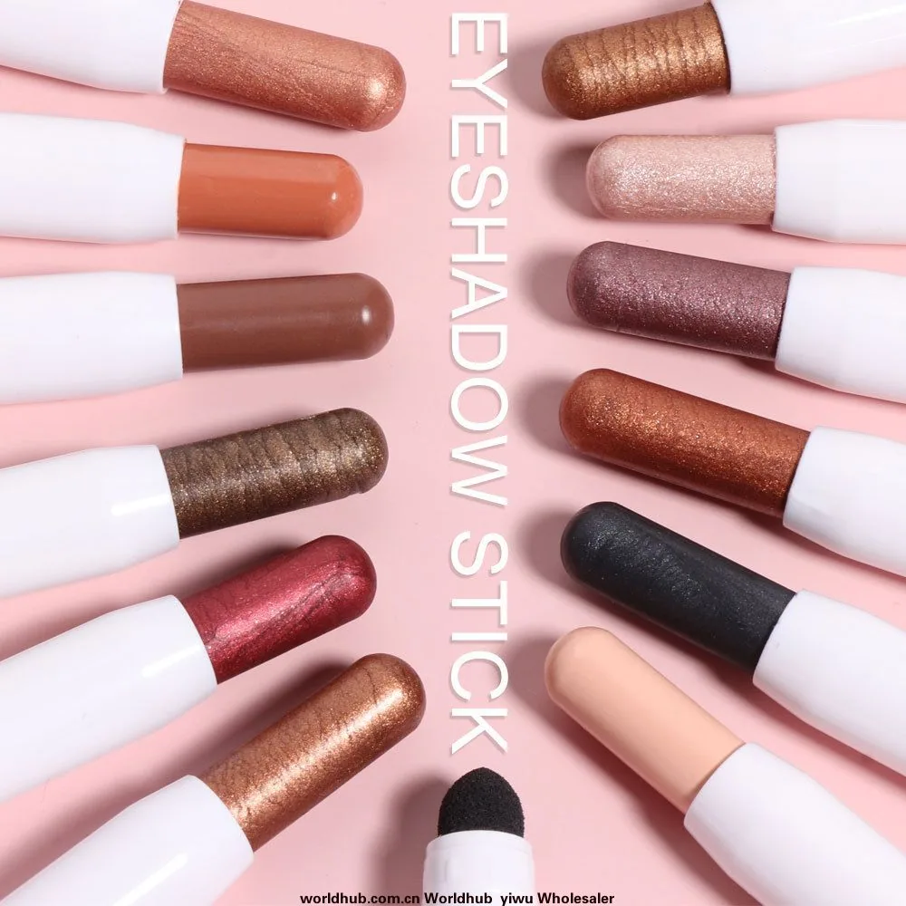 CAKAILA 12 piece waterproof eye shadow stick